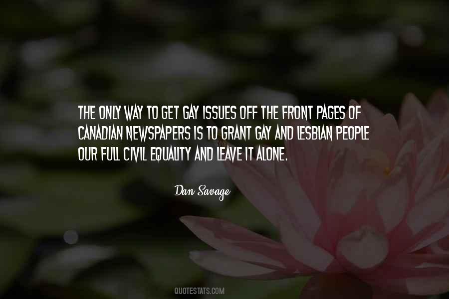 Dan Savage Quotes #403803