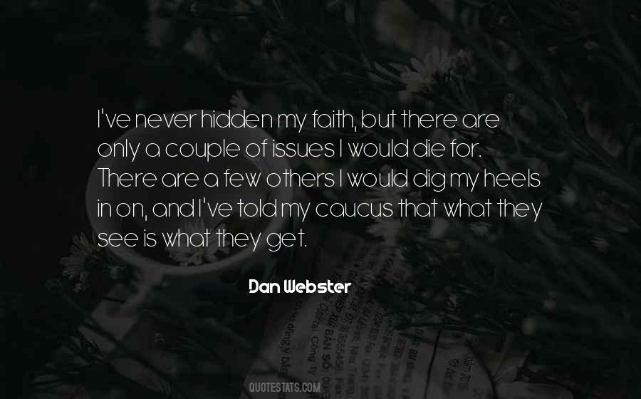 Dan Webster Quotes #84546