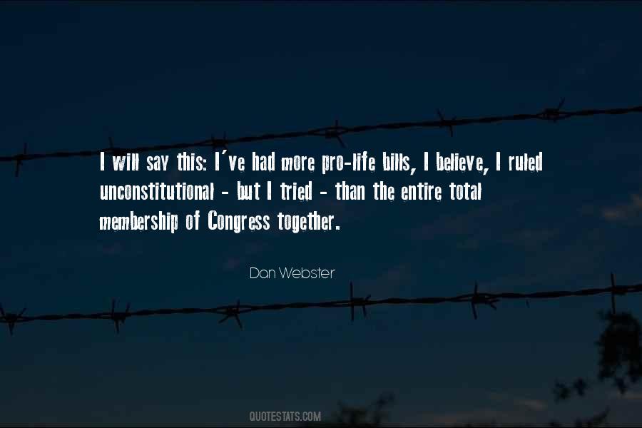 Dan Webster Quotes #902392