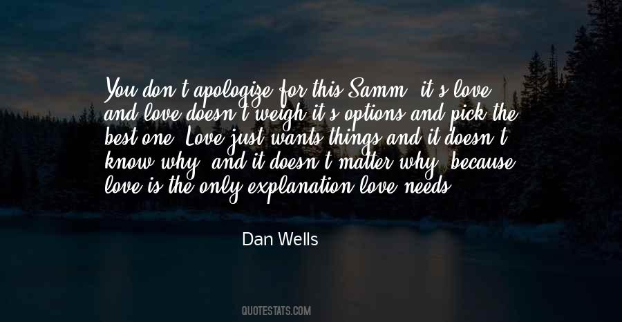 Dan Wells Quotes #1613294