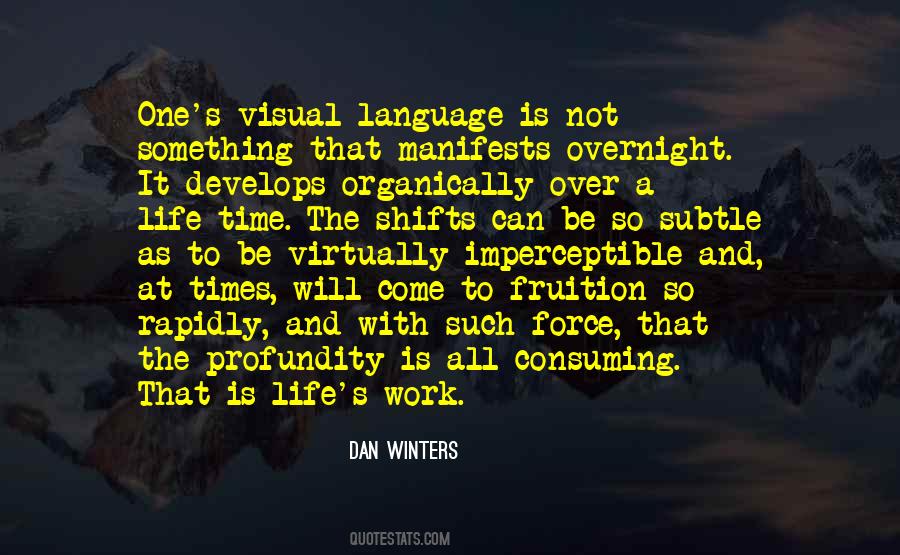 Dan Winters Quotes #1065294