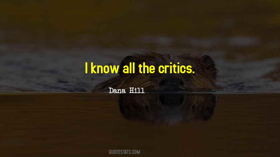 Dana Hill Quotes #566273