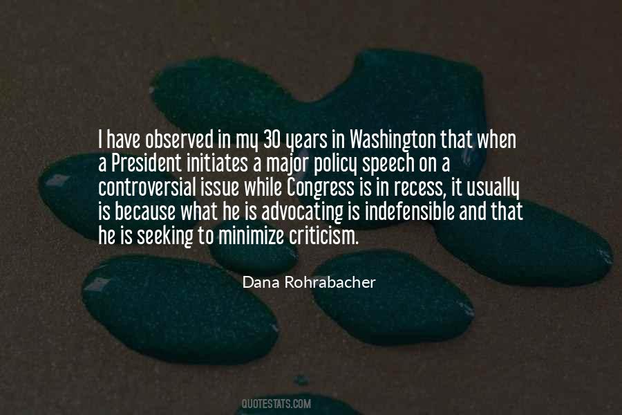 Dana Rohrabacher Quotes #859076