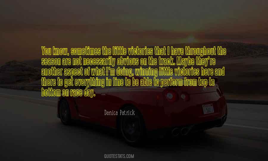 Danica Patrick Quotes #577243