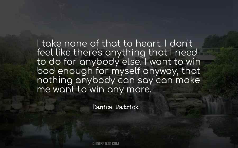 Danica Patrick Quotes #910210