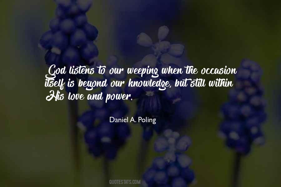 Daniel A. Poling Quotes #756527