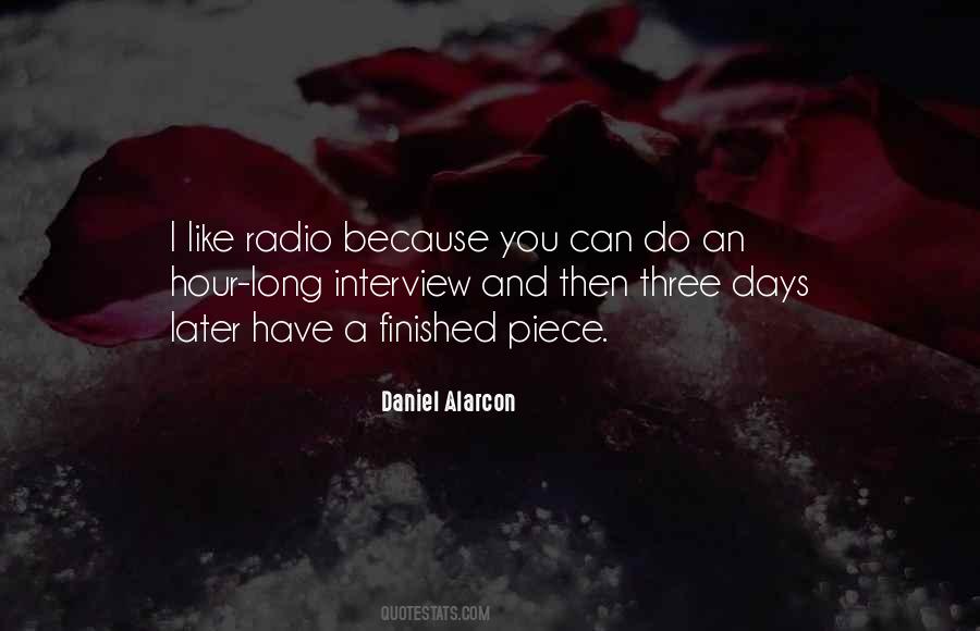 Daniel Alarcon Quotes #1063384