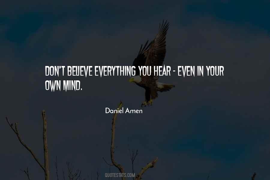 Daniel Amen Quotes #1374172