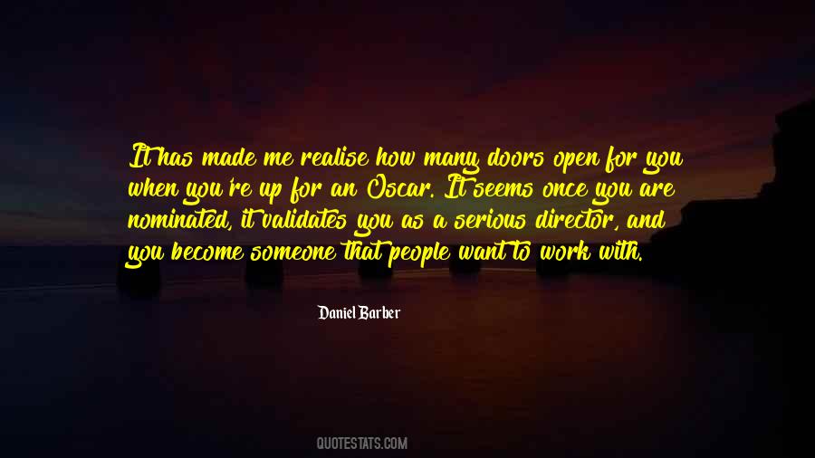 Daniel Barber Quotes #219204