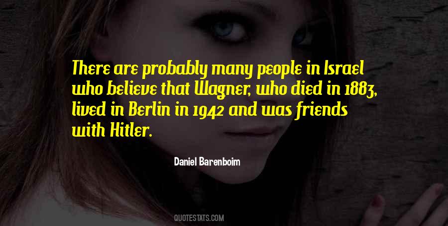 Daniel Barenboim Quotes #761373