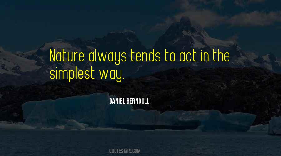 Daniel Bernoulli Quotes #262973