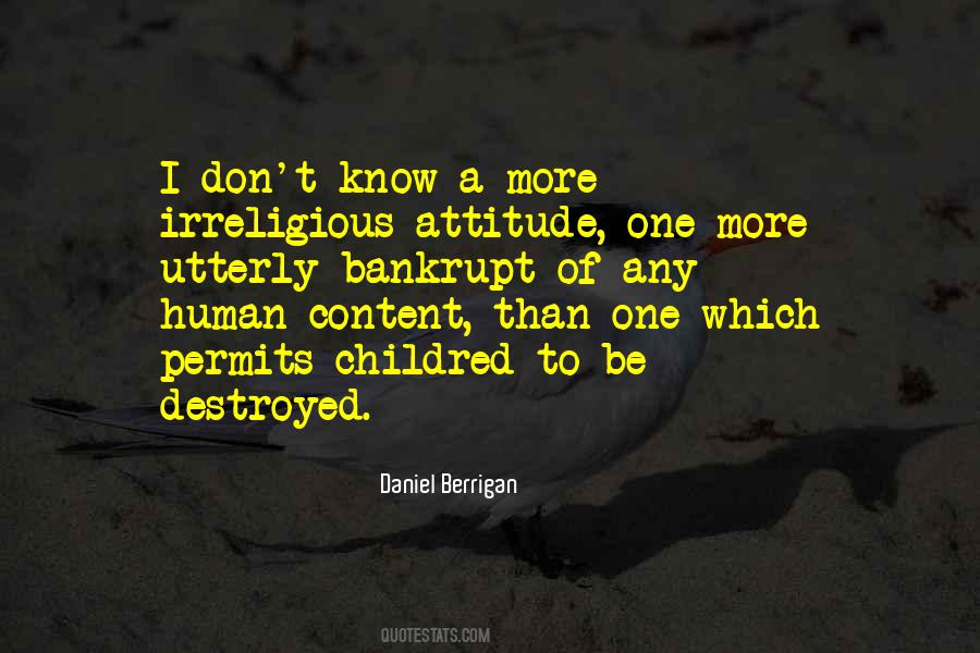 Daniel Berrigan Quotes #1085214