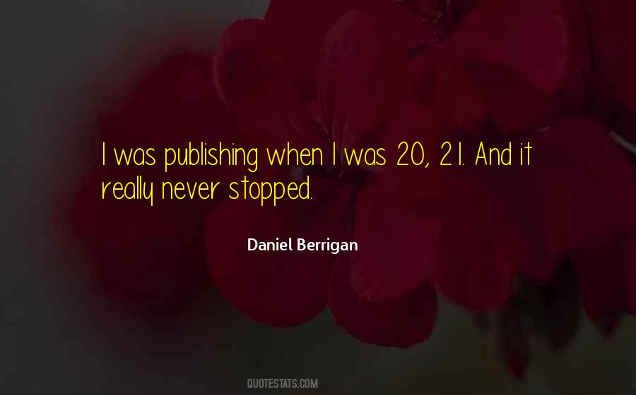 Daniel Berrigan Quotes #774110