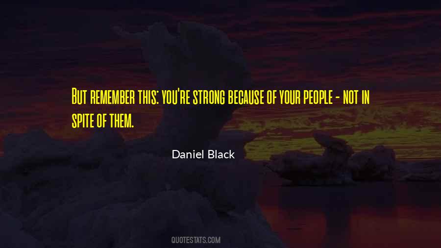 Daniel Black Quotes #28882
