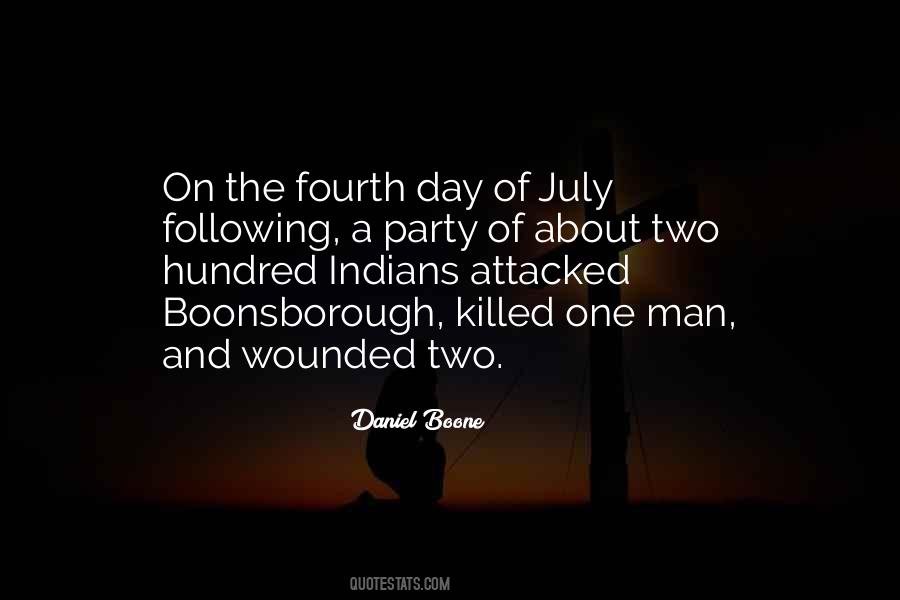 Daniel Boone Quotes #956488