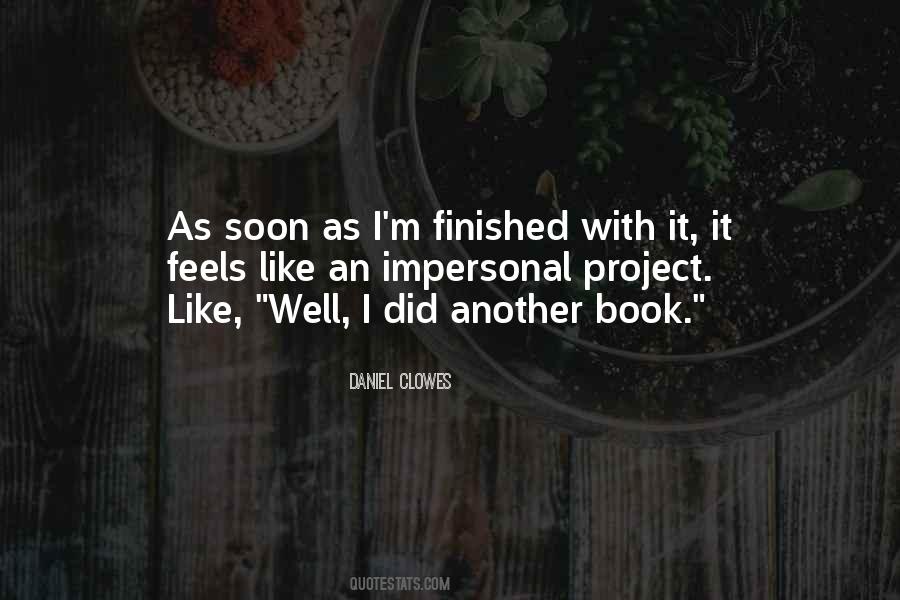 Daniel Clowes Quotes #1863974