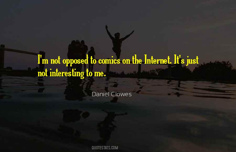 Daniel Clowes Quotes #776585