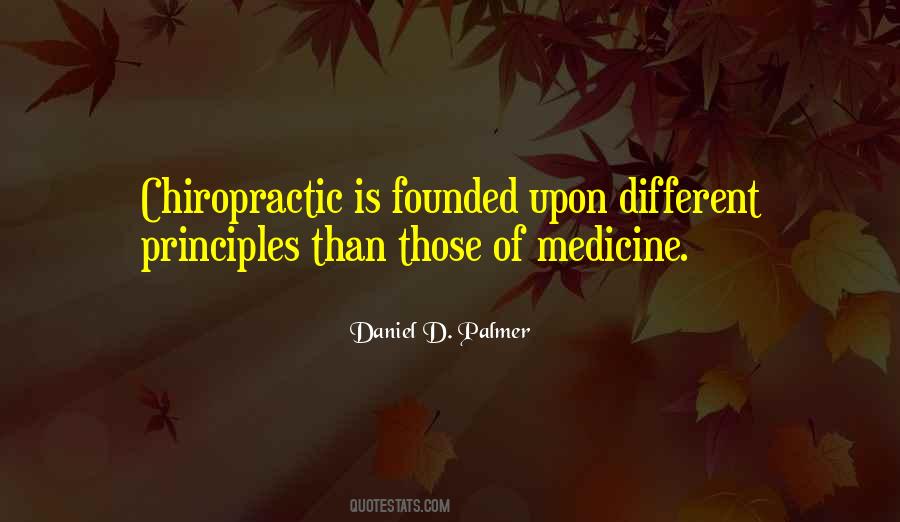 Daniel D. Palmer Quotes #1298268