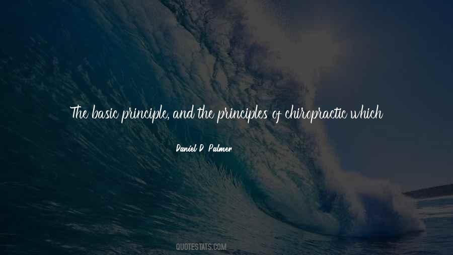 Daniel D. Palmer Quotes #1312831