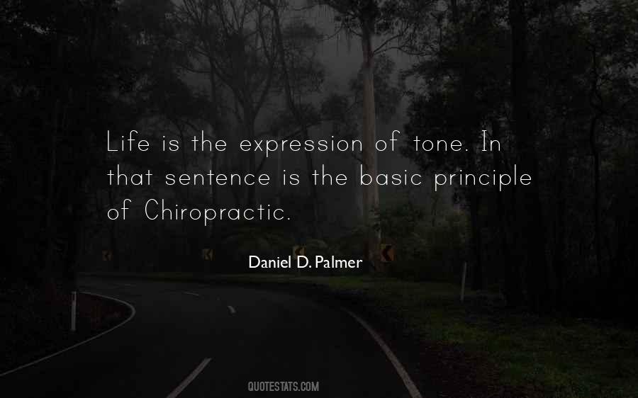 Daniel D. Palmer Quotes #1445505