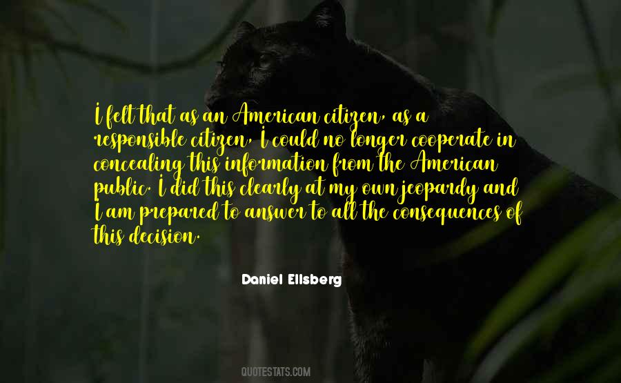 Daniel Ellsberg Quotes #1873059