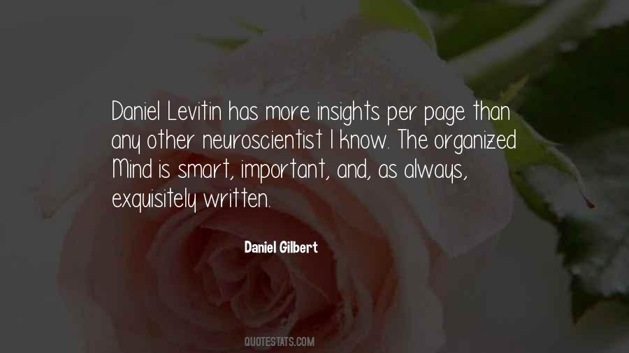 Daniel Gilbert Quotes #689373