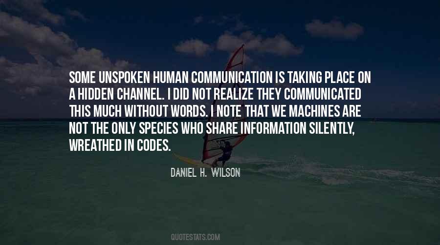 Daniel H. Wilson Quotes #1863417