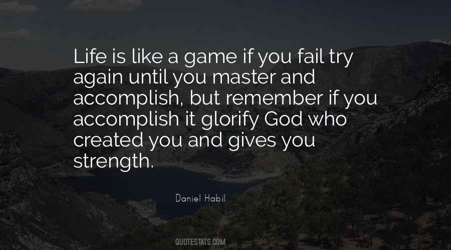 Daniel Habil Quotes #1038456