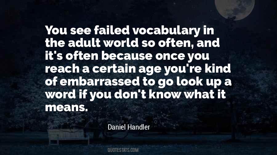 Daniel Handler Quotes #103214
