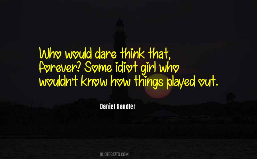 Daniel Handler Quotes #1634669