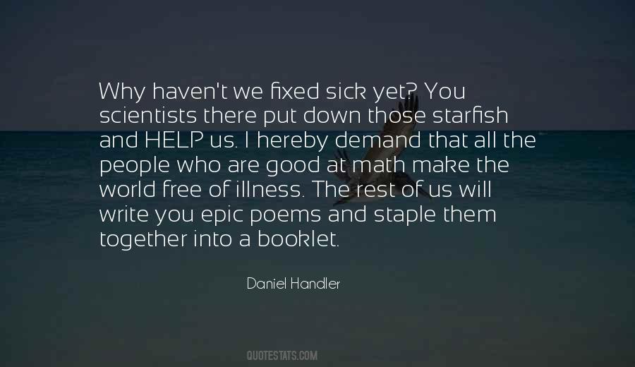 Daniel Handler Quotes #1728596