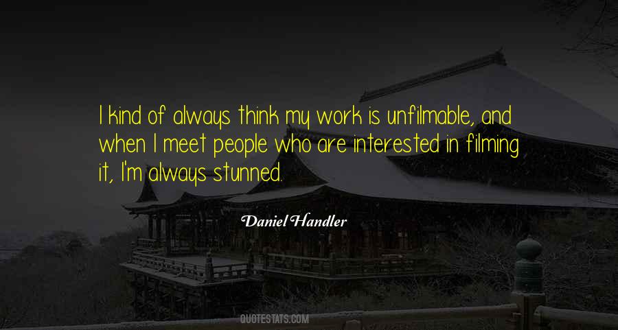Daniel Handler Quotes #451291