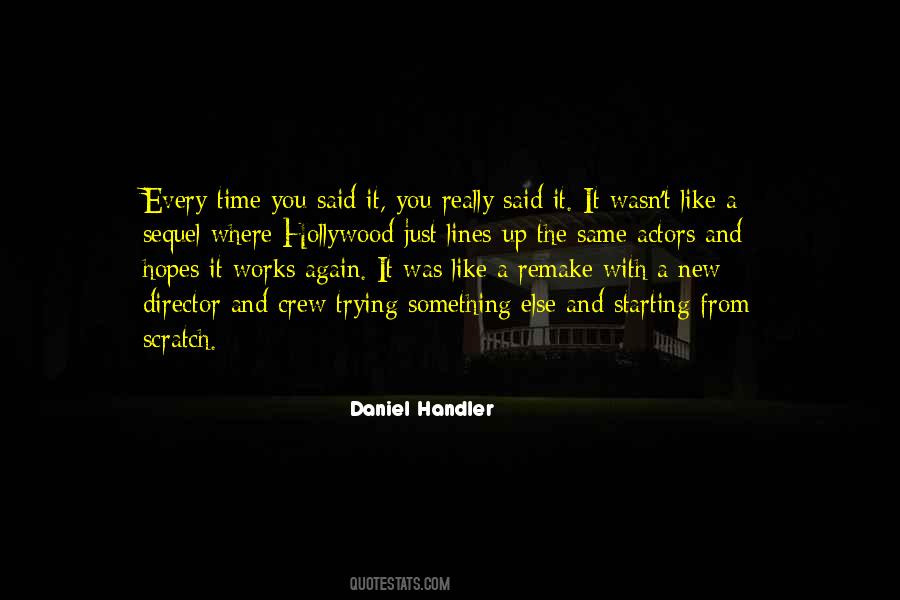 Daniel Handler Quotes #783701