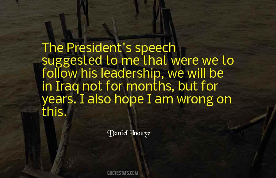 Daniel Inouye Quotes #1040612