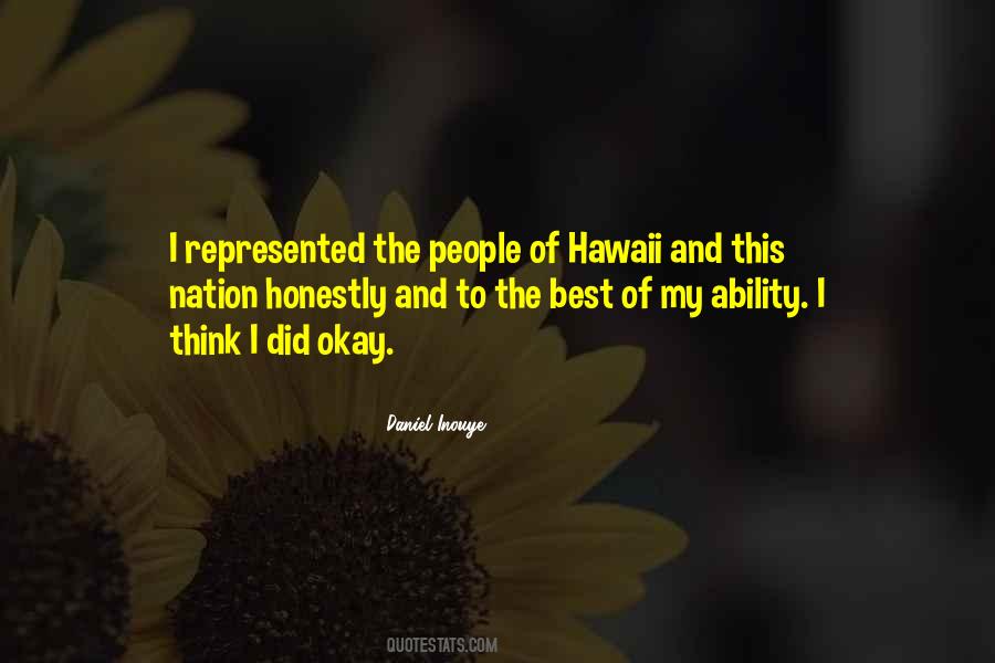 Daniel Inouye Quotes #1400064