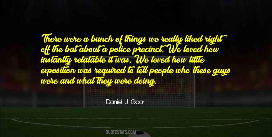 Daniel J. Goor Quotes #474631