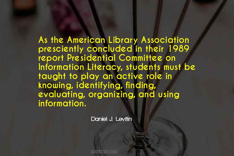 Daniel J. Levitin Quotes #1727018