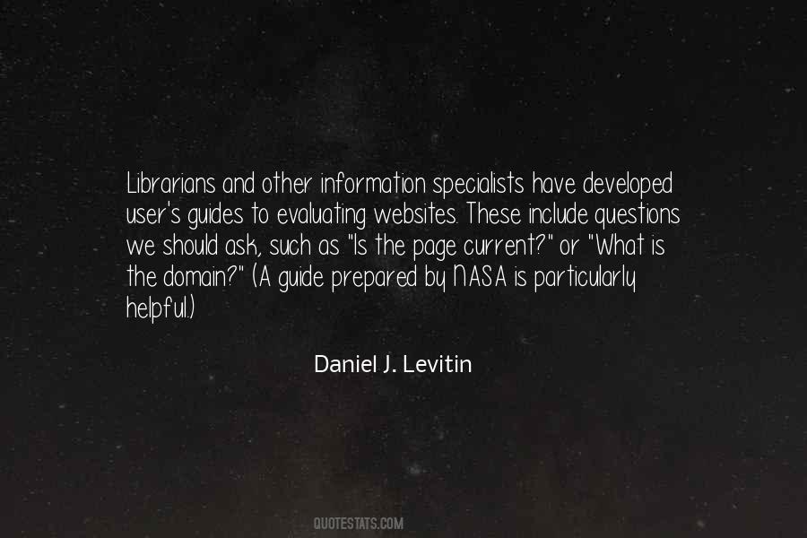 Daniel J. Levitin Quotes #59295