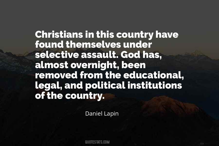 Daniel Lapin Quotes #570281