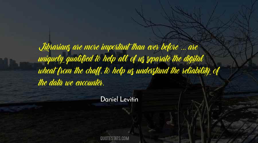 Daniel Levitin Quotes #237075