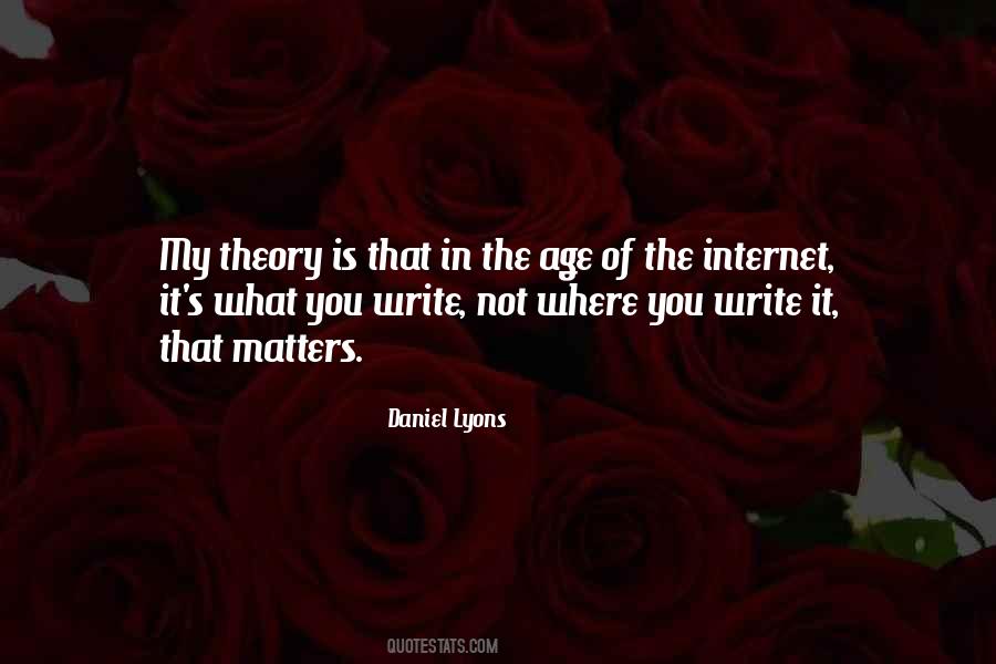 Daniel Lyons Quotes #865707