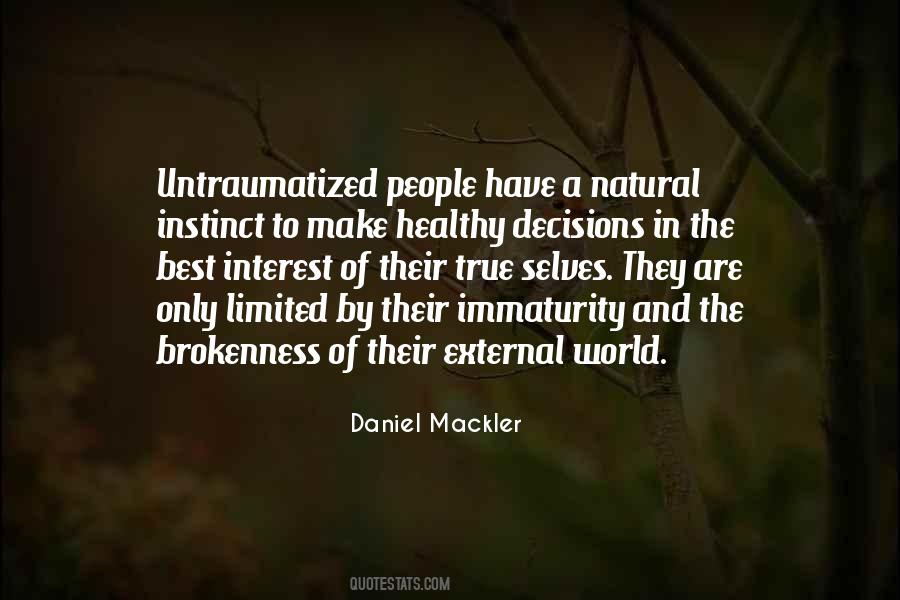 Daniel Mackler Quotes #1377513