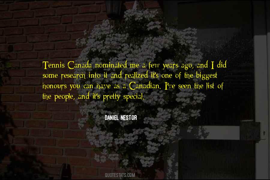 Daniel Nestor Quotes #1849417