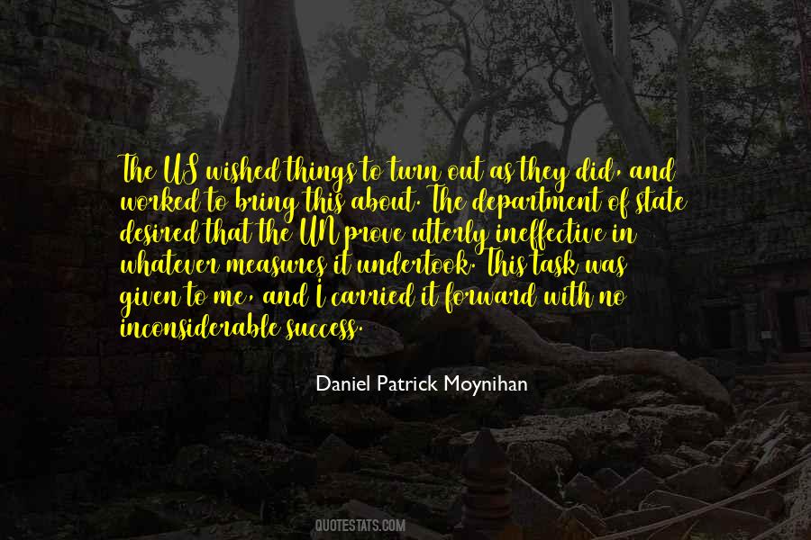 Daniel Patrick Moynihan Quotes #1730996