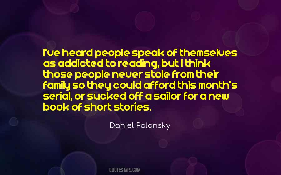 Daniel Polansky Quotes #1864406