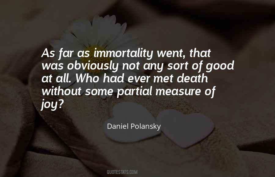 Daniel Polansky Quotes #629315