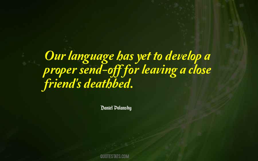 Daniel Polansky Quotes #833302