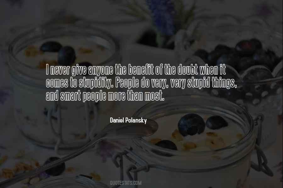 Daniel Polansky Quotes #858043