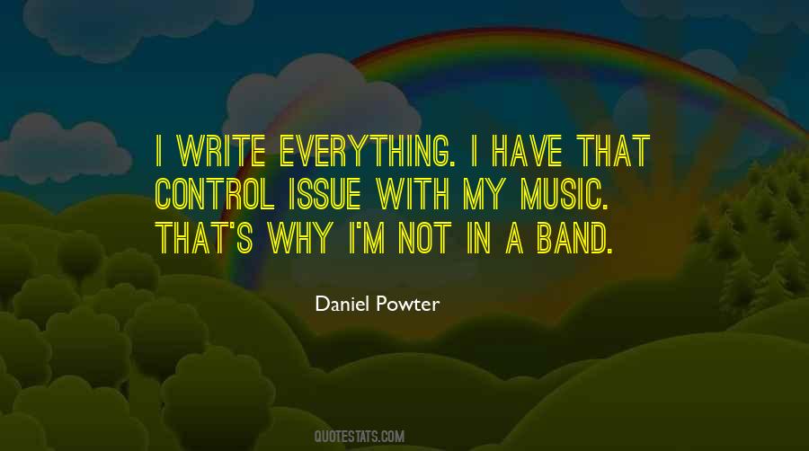 Daniel Powter Quotes #334952
