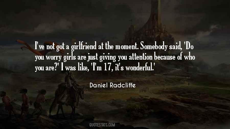 Daniel Radcliffe Quotes #725384